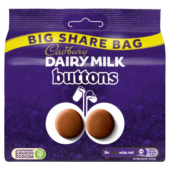 Cadbury Dairy Milk Chocolate Buttons