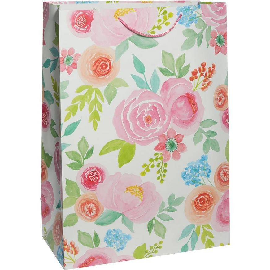 Party City Floral Gift Bag