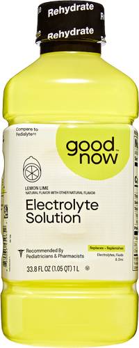 Goodnow Electrolyte Solution, Lemon Lime (33.8 fl oz)