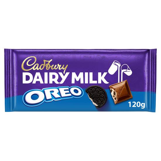 Cadbury Dairy Milk with Oreo Chocolate Bar 120g