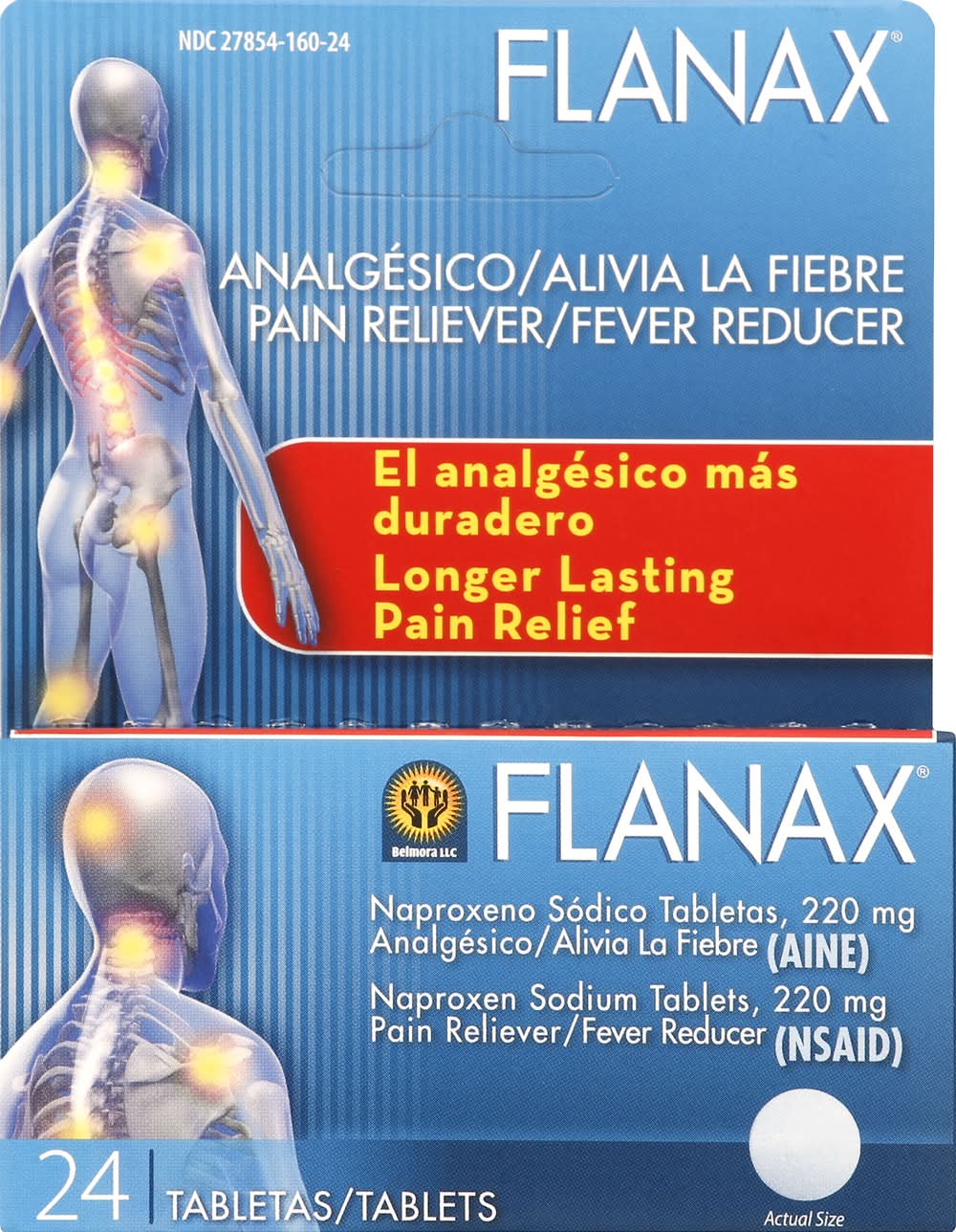 Flanax Pain Reliever/ Fever Reducer Tablets (1 lbs)
