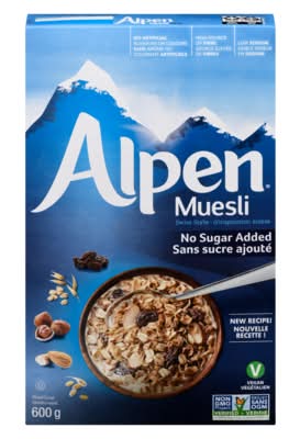 Alpen No Sugar Added Muesli (600 g)