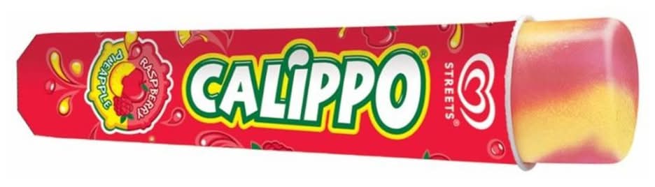 Streets Calippo Raspberry and Pineapple 105ml