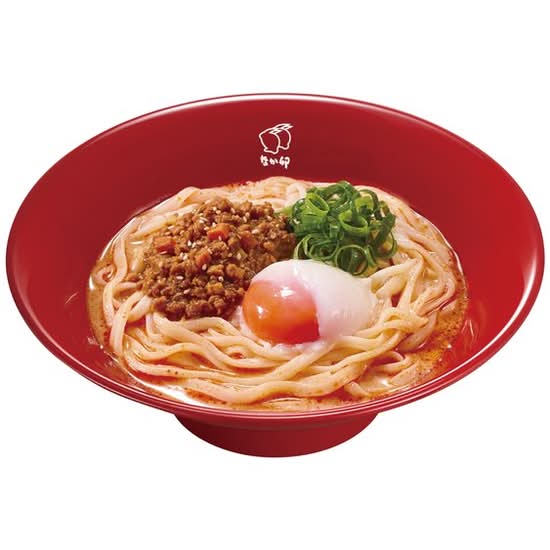 温たま冷やし担々うどん　Cold Spicy Dan Dan Udon&Soft-Boiled Egg
