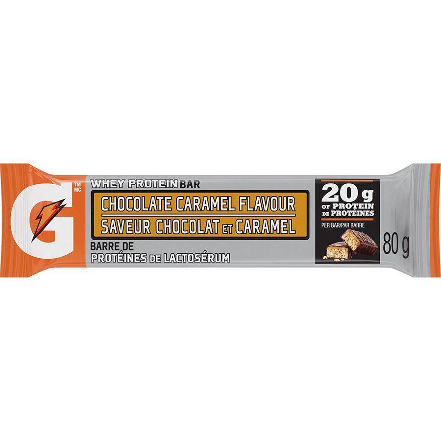 Gatorade Chocolate Caramel Whey Protein Bar (80 g)