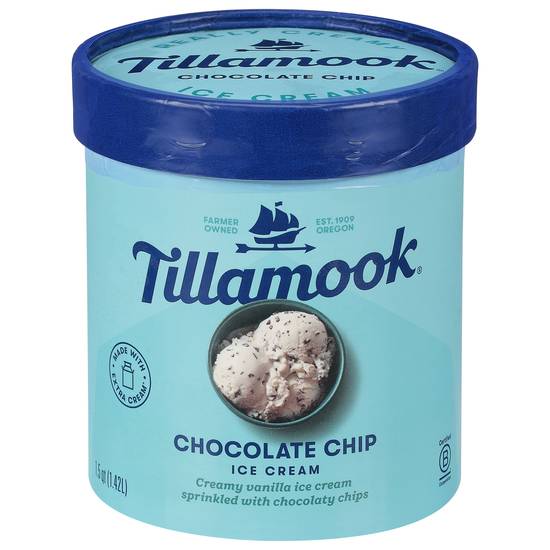 Tillamook Chocolate Chip Ice Cream (1.5 quart)