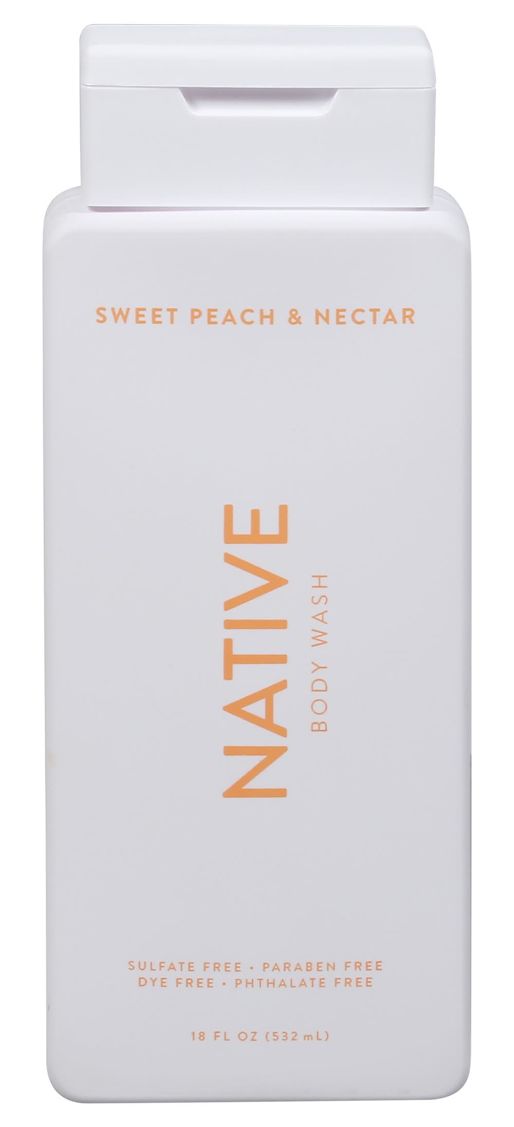 Native Sweet Body Wash, Sweet Peach-Nectar (18 fl oz)