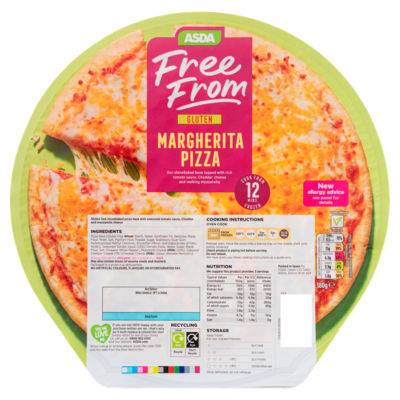 ASDA Free From Gluten Margherita Pizza (380g)