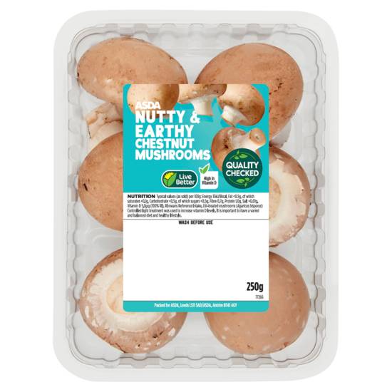 ASDA Grower's Selection Chestnut Mushrooms