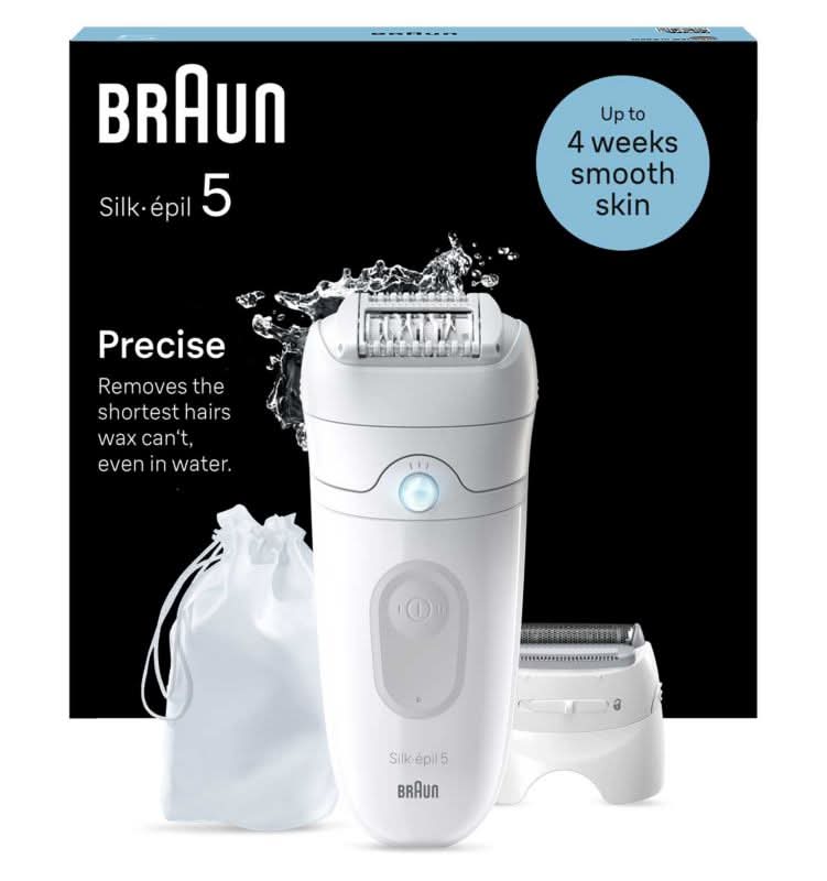 Braun Silk-�pil 5, Epilator For Easy Hair Removal, Lasting Smooth Skin, 5-041