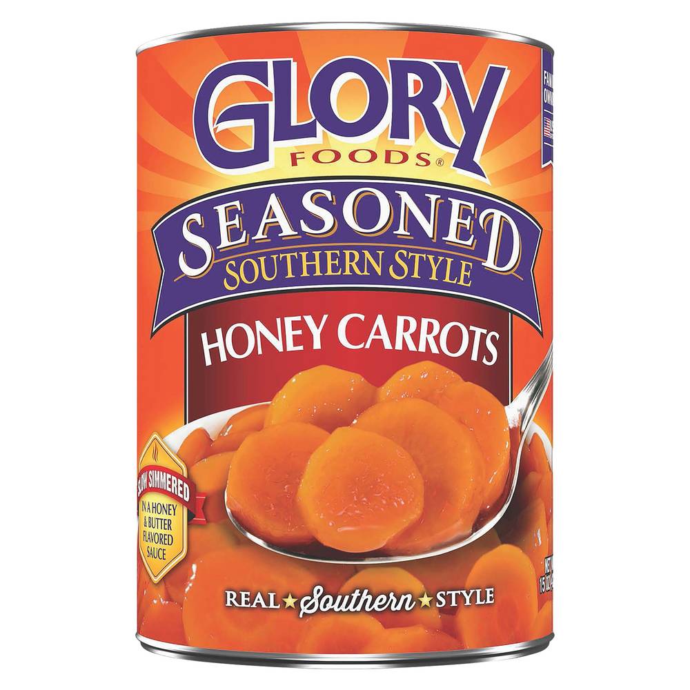 Glory Foods Seasoned Southern Style Honey Carrots (15 oz)