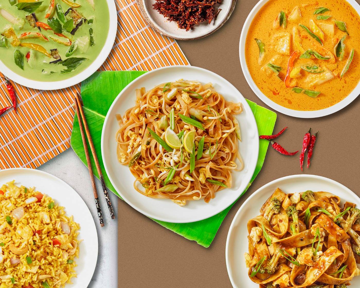 Thai deals paradise menu