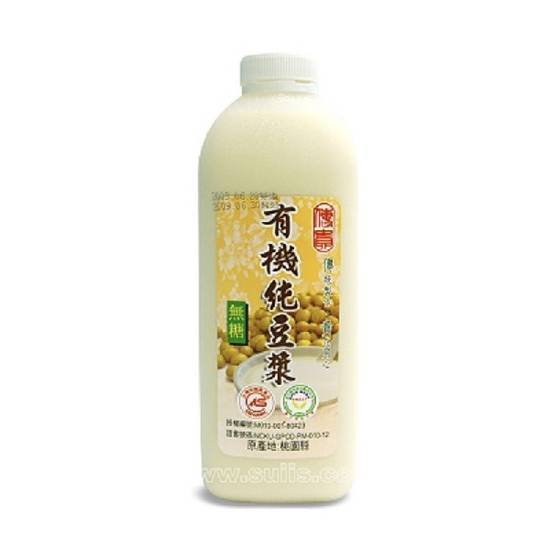 傳貴有機黃豆豆漿(無糖)900ml