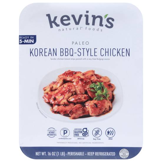 Kevin's Paleo Korean Bbq Style Chicken (16 oz)