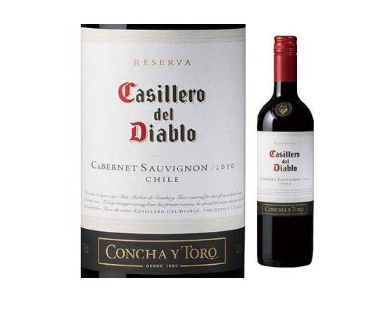 09459：コンチャイトロ カッシェロ デル ディアブロ カベルネＳ 750ML / Casillero Del Diablo Cabernet Sauvignon Reserva