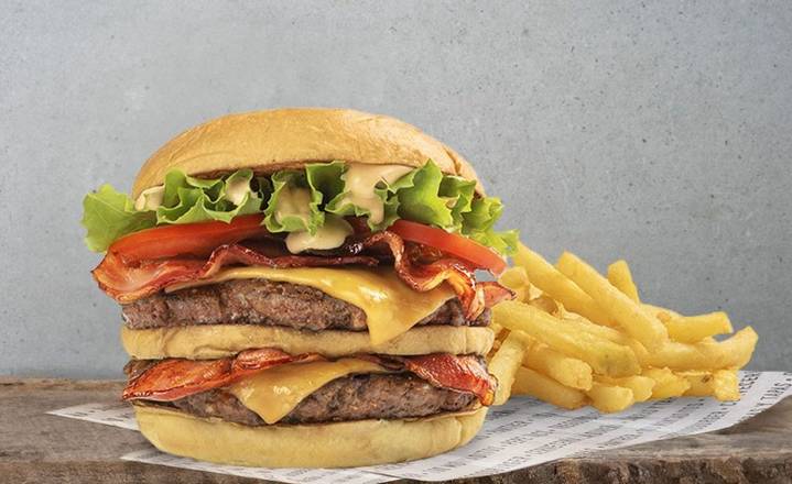 Bestial TGB Burger + patatas