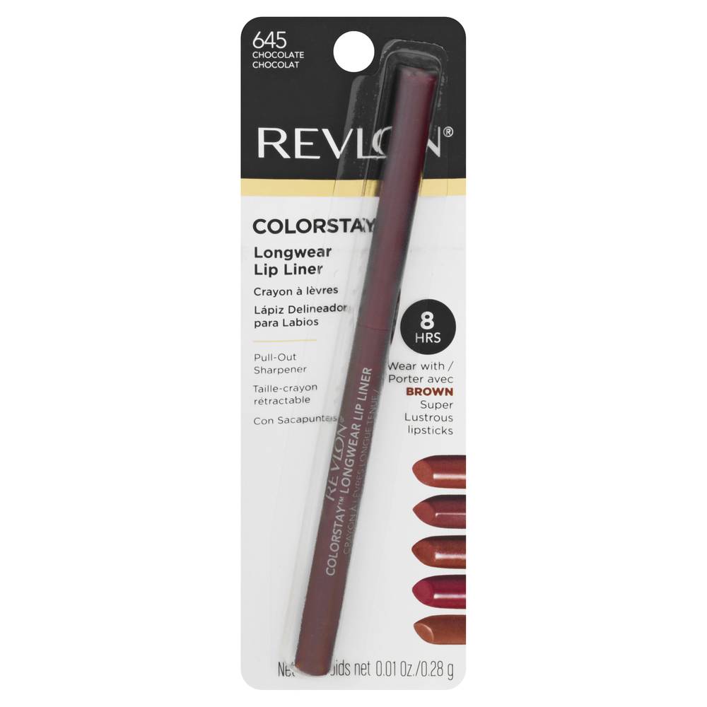 Revlon Colorstay Chocolate 645 Lip Liner (0.1 oz)