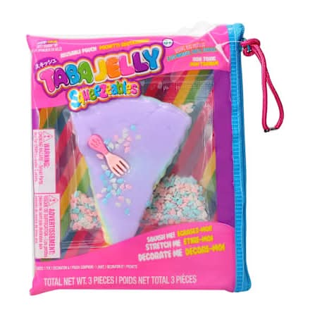 Taba Jelly™ Squeezeables Scented Jelly Squish Toy Purple Cake