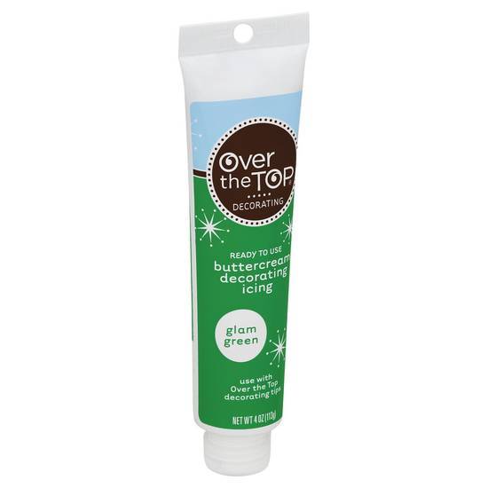 Over the Top Glam Green Buttercream Decorating Icing (4 oz)