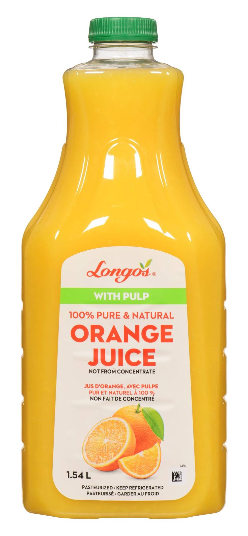 Longo's Orange Juice With Pulp Delivery in Under an Hour Uber Eats