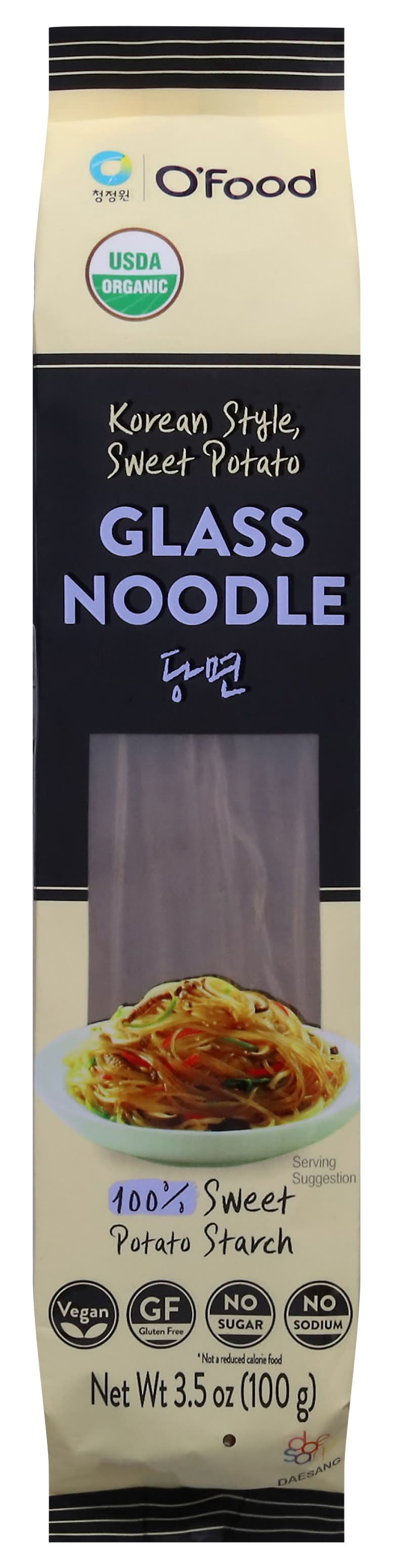 O'Food Korean Style Sweet Potato Glass Noodle (3.5 oz)