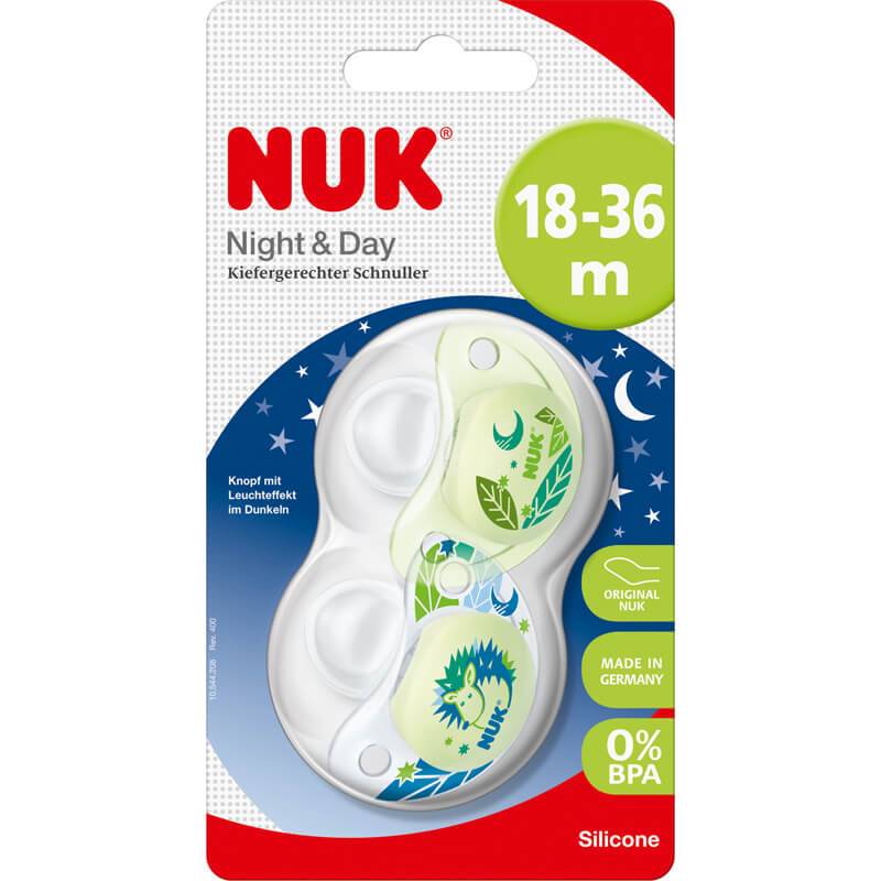 NUK SignN Soother 18-36m Asst. 2pk