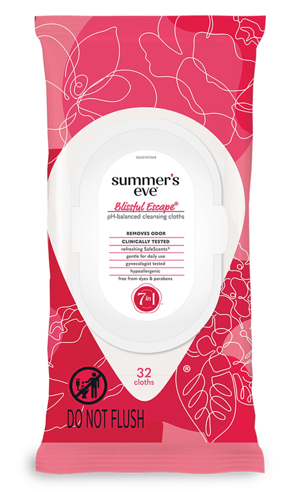 Summer's Eve Se Blissful Cleansing Cloths (6.9 oz, 32 ct)