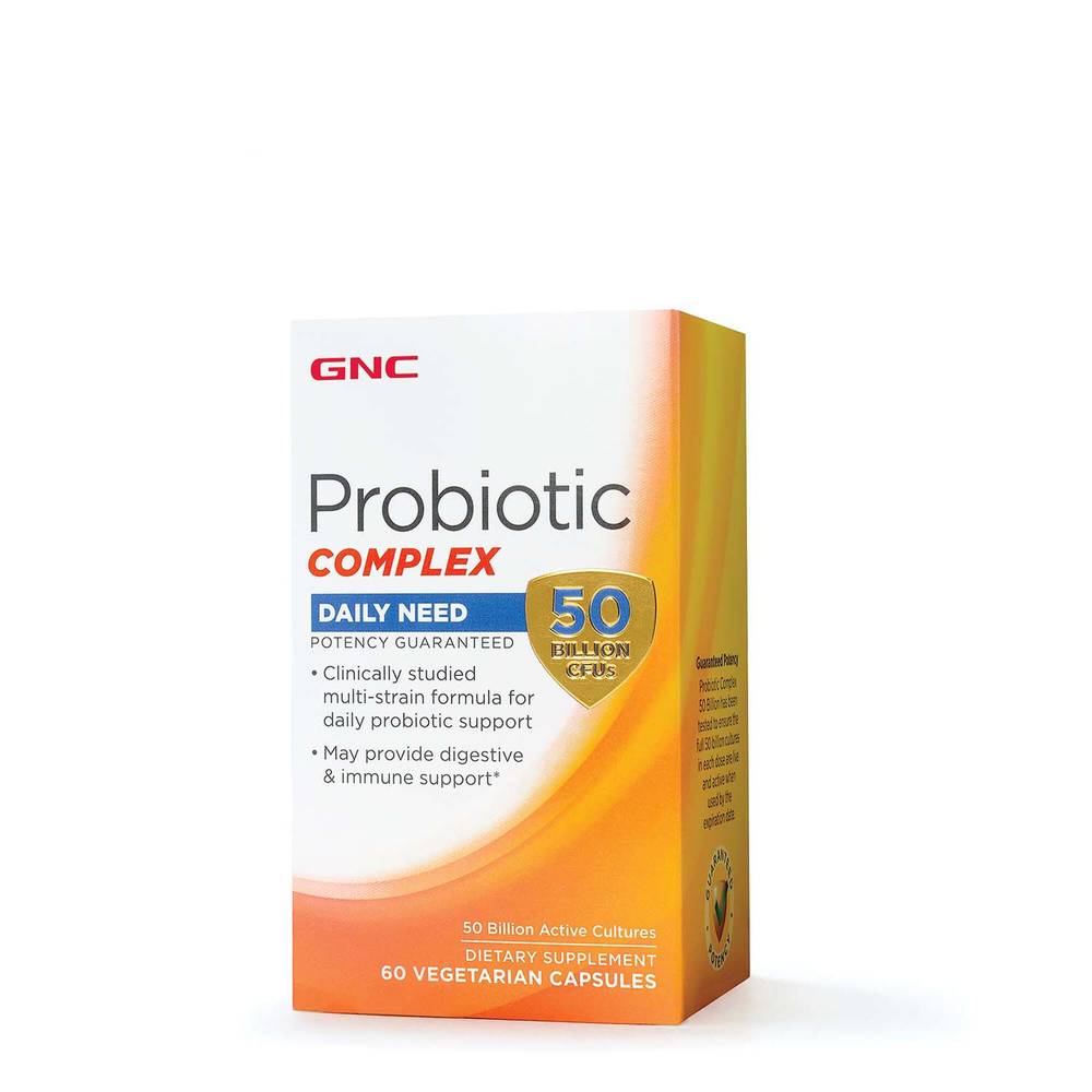Probiotic Complex Daily Need - 50 Billion CFU - 60 Capsules (60 Servings) (1 Unit(s))