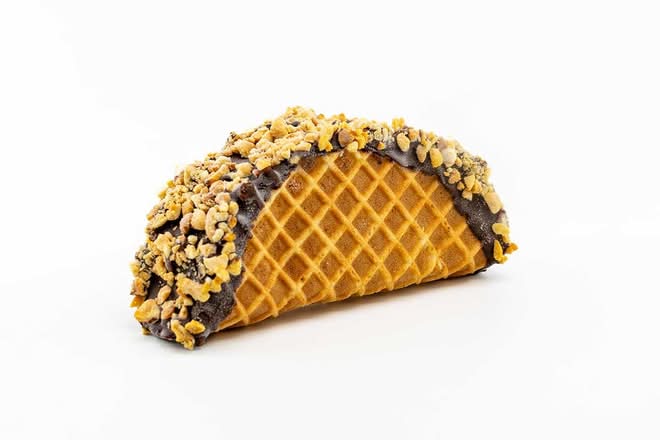 Waffle Ice Cream Taco