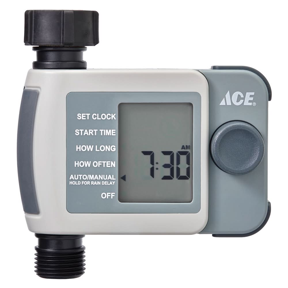 ACE Programmable 1 Zone Digital Water Timer