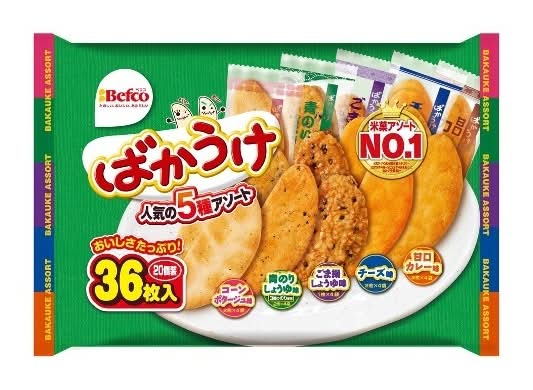 栗山米菓 Ｆ ばかうけアソート