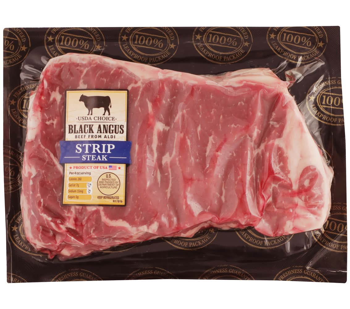 ibp Trusted Excellence Beef Loin Strip Steak (40.91 g)