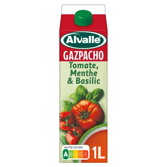 Alvalle - Gazpacho tomate menthe et basilic (1 L)