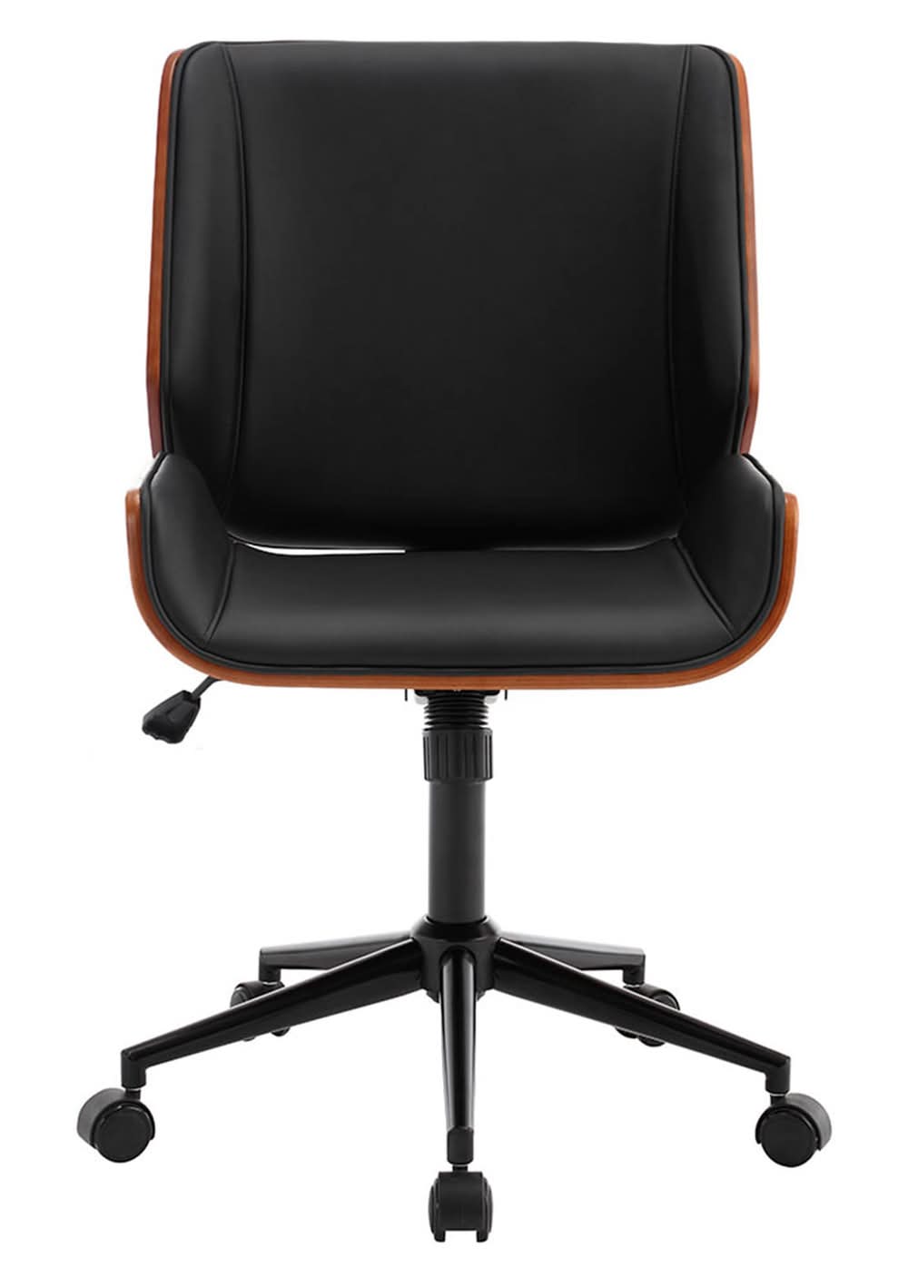 Silla ejecutiva Bosco 89x60x52 cm negro/café