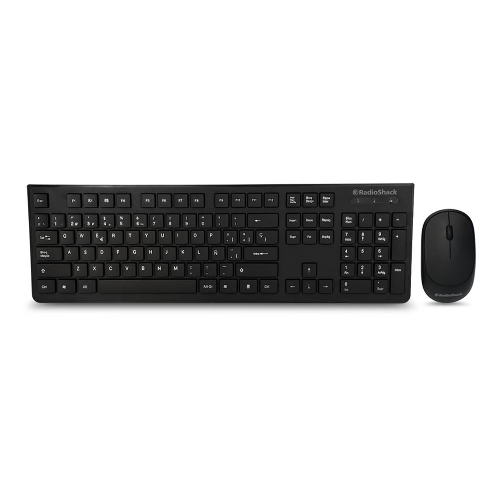 RadioShack · Kit teclado y mouse gk-9, negro (2 un)