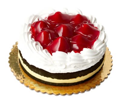 Fresh Strawberry Boston Cake 8 Inch - Ea