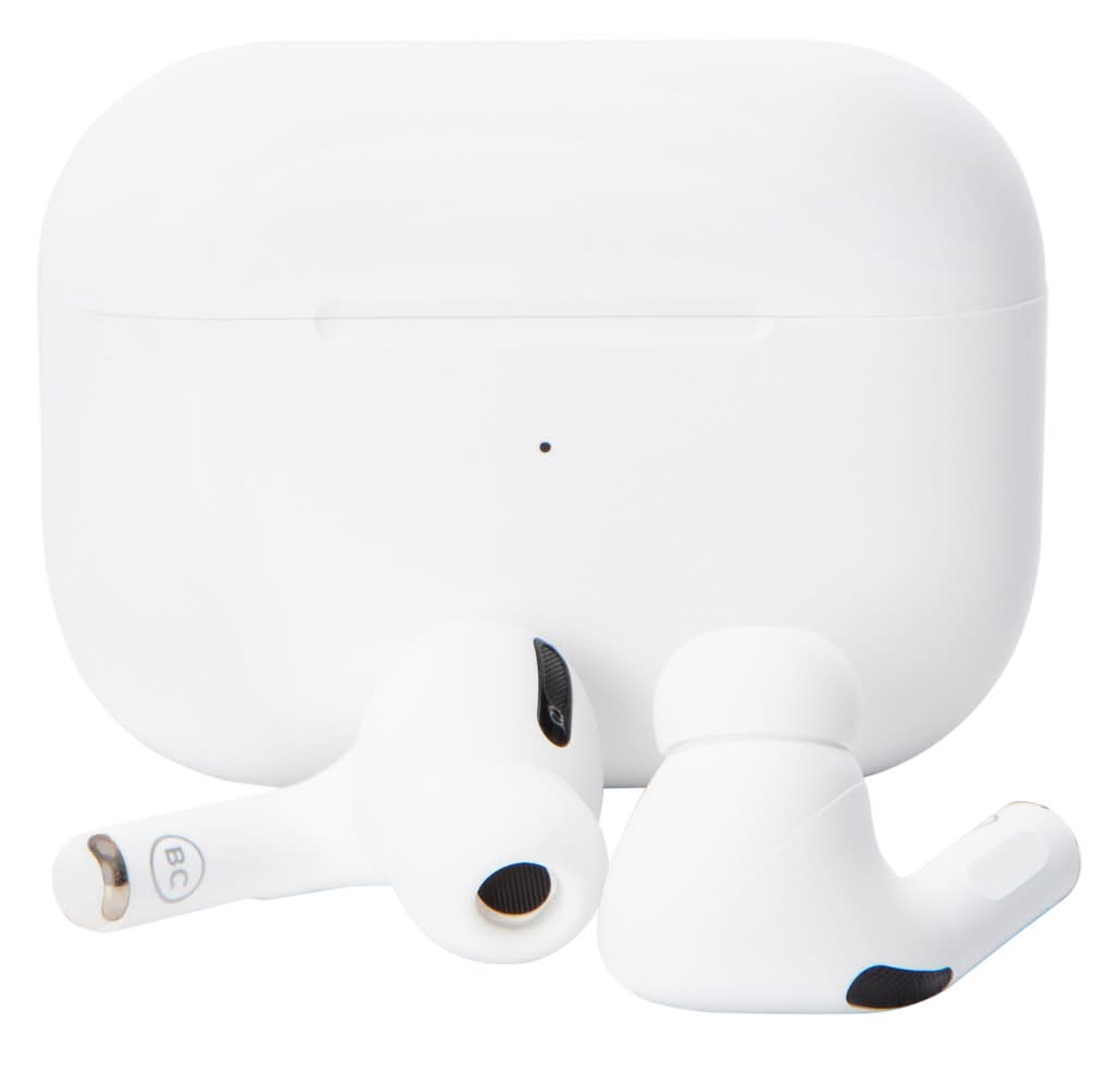 PrimeAudio Icon Wireless Earbuds With Mic, Cool White