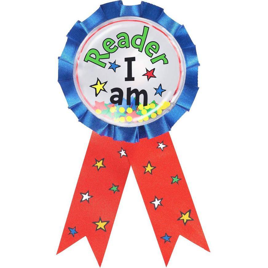 Reader I Am Award Ribbon ae Dr. Seuss