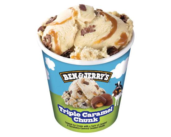 Ben & Jerry’s Triple Caramel Chunk Ice Cream 458ml