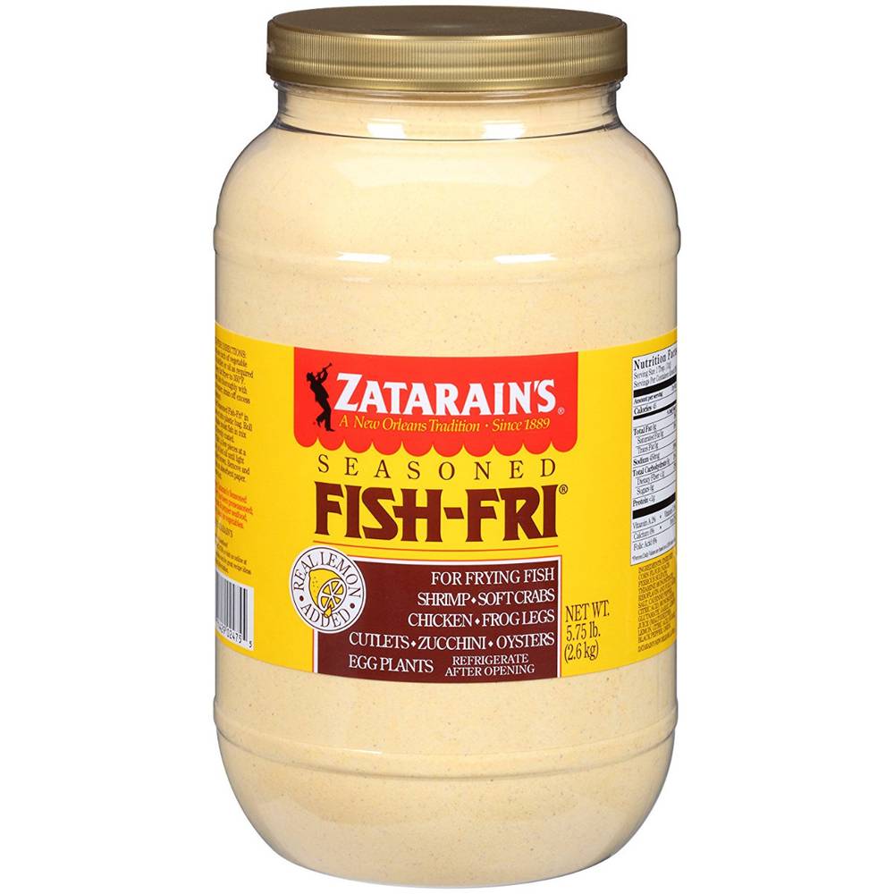 Zatarain's - Seasoned Fish Fry - 5.75 lb