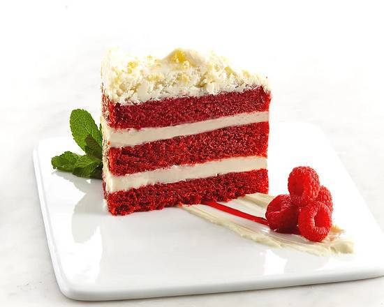 Tranche de gâteau Red Velvet/ Red Velvet cake slice
