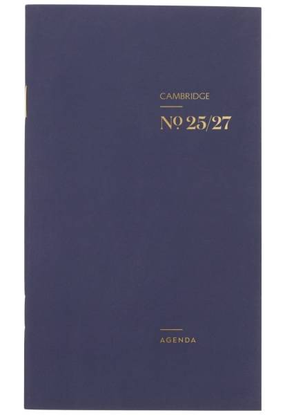 Cambridge® WorkStyle® Academic 2025-2027 Two Year Monthly Planner, Future Dusk, Pocket, 3 1/2" x 6 1/4"
