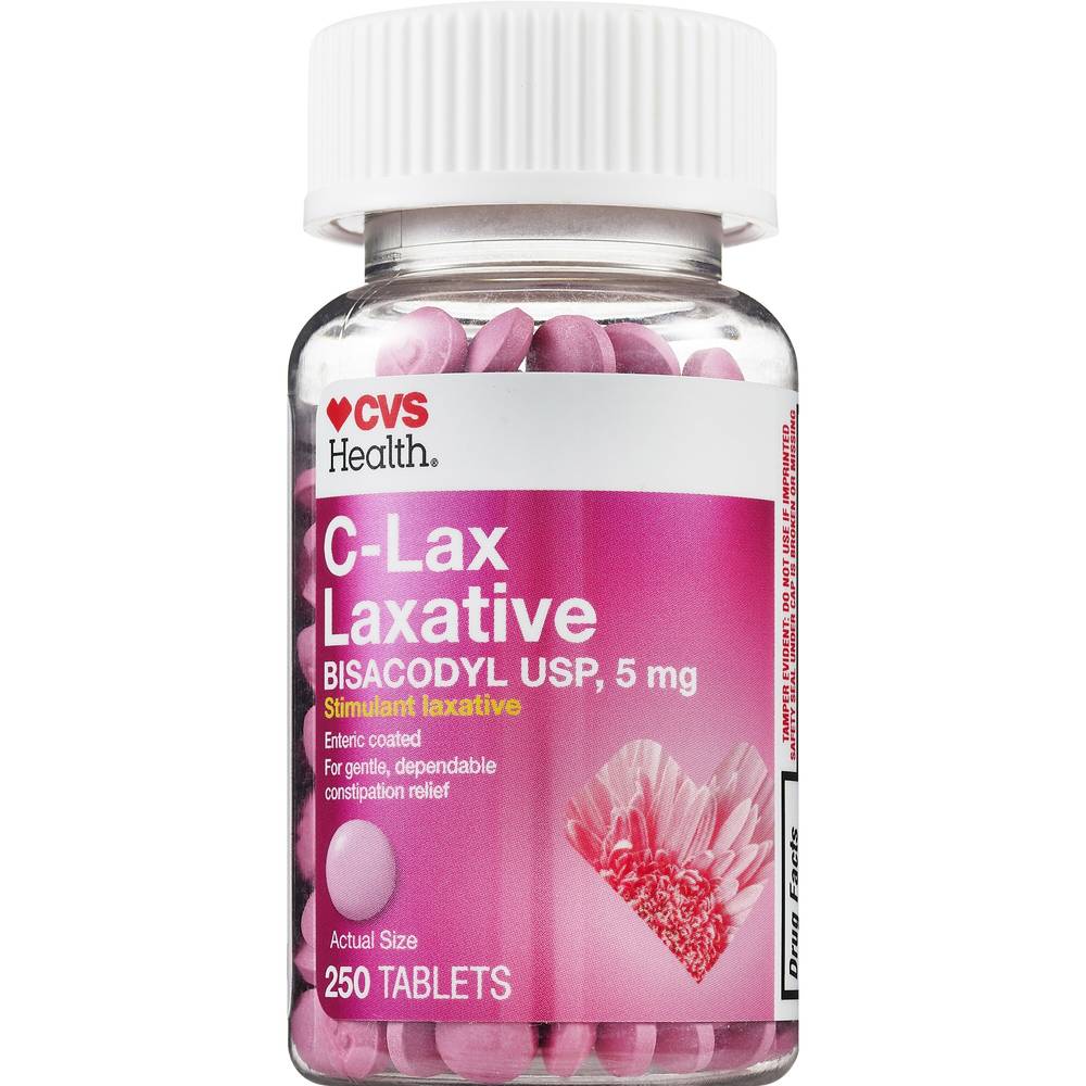 Cvs Health C-Lax Laxative Tablets, 250 Ct