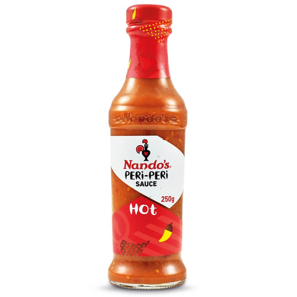 Nando's Hot Peri Peri Sauce (250g)