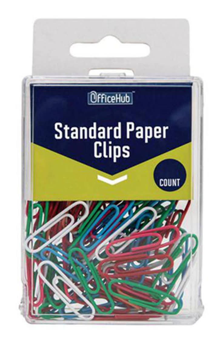 Office Hub Standard Paper Clips 100 Ct
