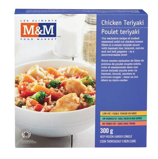 M&M Poulet Teriyaki 300g/M&M Teriyaki Chicken 300g