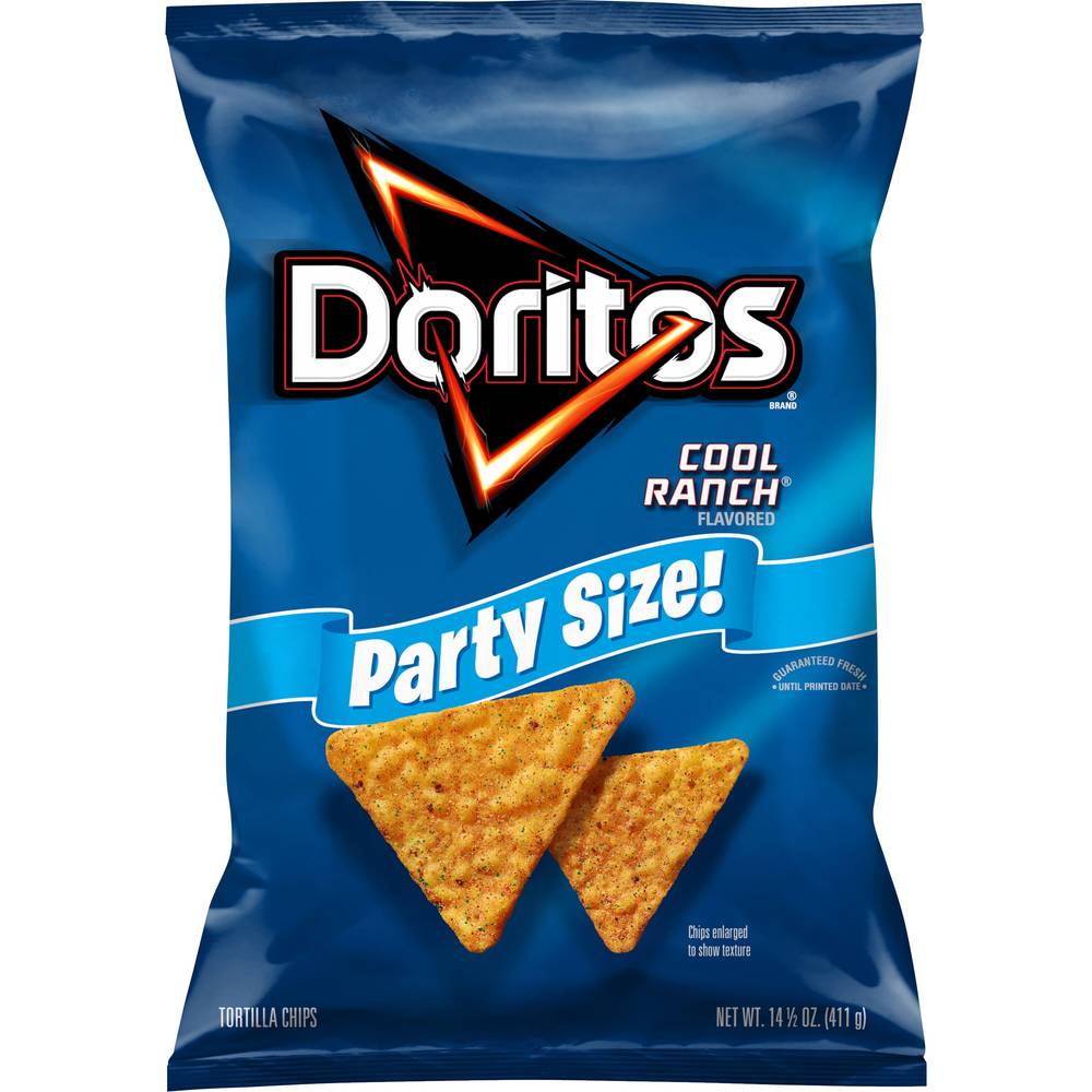 Doritos Party Size Tortilla Chips (cool ranch)