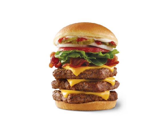 Bacon de luxe triple ¾ lb / Bacon Deluxe 3/4lb.* Triple (Cals: 1220)