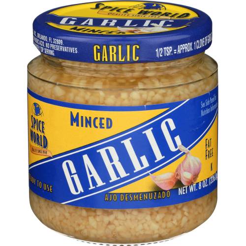 Spice World Minced Garlic