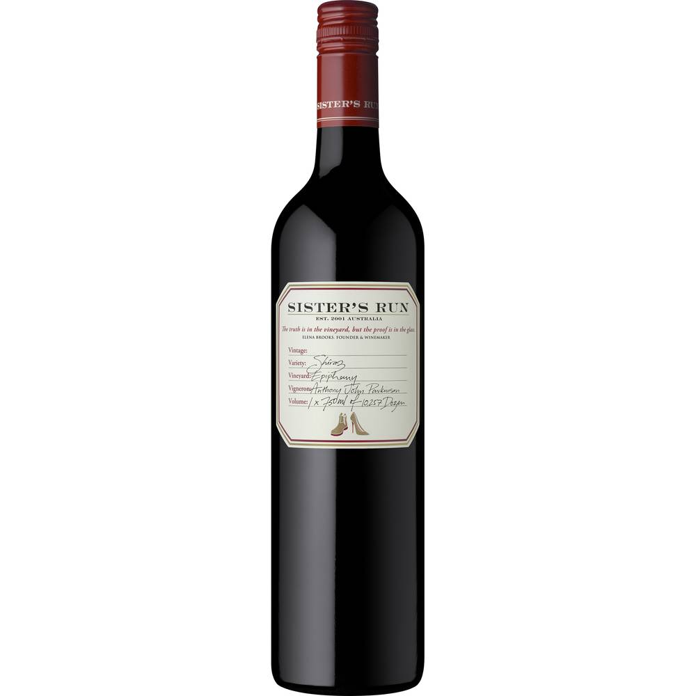 Sisters Run Shiraz 750ml ea